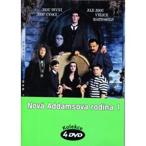 Nová Addamsova rodina 1 - kolekce (4xDVD) (papírový obal)