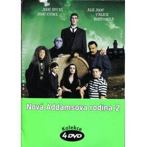 Nová Addamsova rodina 2 - kolekce (4xDVD) (papírový obal)