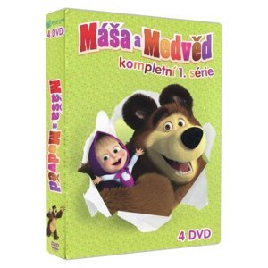 Máša a Medvěd - kompletní 1. série (4 DVD)