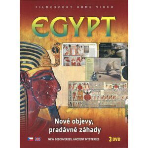 Egypt: Nové objevy, pradávné záhady - kolekce (3xDVD)