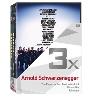 3x Arnold Schwarzenegger - kolekce (3 DVD)