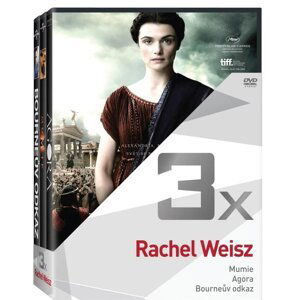 3x Rachel Weisz (Mumie, Agora, Bourneův odkaz) - kolekce (3 DVD)