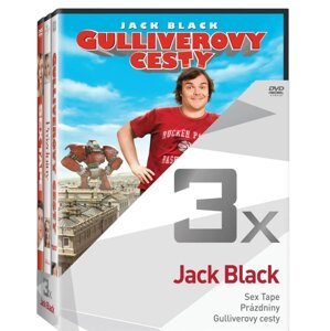 3x Jack Black (Sex Tape, Prázdniny, Gulliverovy cesty) - kolekce (3 DVD)