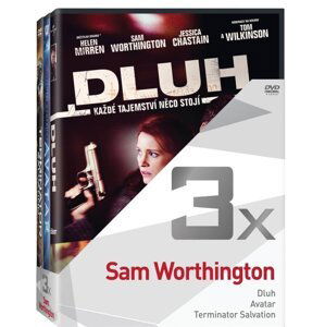 3x Sam Worthington (Dluh, Avatar, Terminator Salvation) - kolekce (3 DVD)