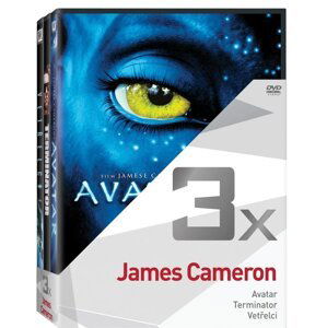 3x James Cameron (Avatar, Terminator, Vetřelci) - kolekce (3 DVD)