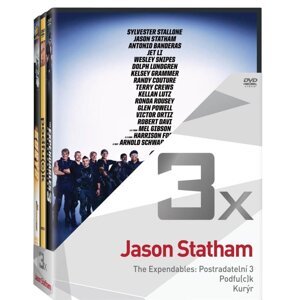 3x Jason Statham (Postradatelní 3, Podfuck, Kurýr) - kolekce (3 DVD)