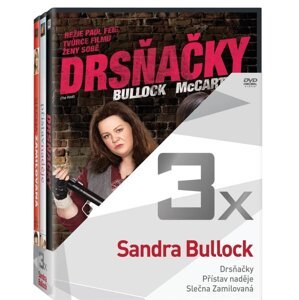 3x Sandra Bullock (Drsňačky, Přístav naděje, Slečna zamilovaná) - kolekce (3 DVD)