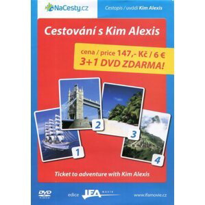 Cestování s Kim Alexis - kolekce (4 DVD) (papírový obal)