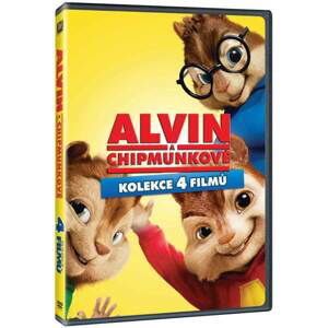 Alvin a Chipmunkové 1-4 - kolekce (4 DVD)