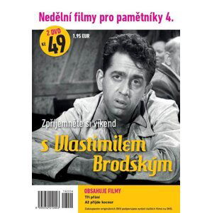 Nedělní filmy pro pamětníky 4: Vlastimil Brodský (2 DVD) (papírový obal)