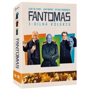 Fantomas - kolekce (3 DVD)