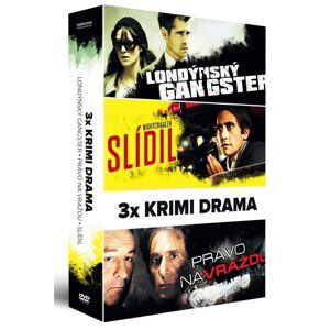 KRIMI DRAMA kolekce (Londýnský gangster / Slídil / Právo na vraždu) (3 DVD)