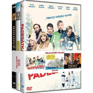 3x Nejlepší filmy pro rodinu (Padesátka, Ledová sezóna, Bohové Egypta) - kolekce (3 DVD)