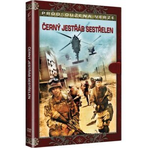 Černý jestřáb sestřelen (DVD) - prodloužená verze - KNIŽNÍ EDICE