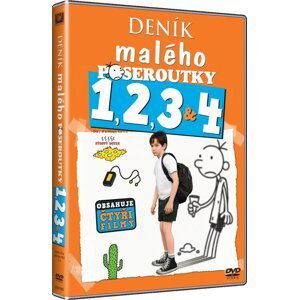 Deník malého poseroutky kolekce 1-4 (4 DVD)