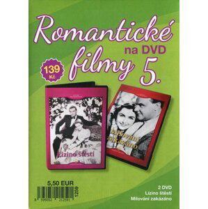Romantické filmy na DVD 5 - kolekce (2 DVD) - digipack