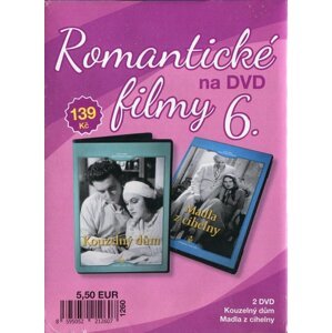 Romantické filmy na DVD 6 - kolekce (2 DVD) - digipack