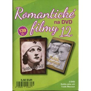 Romantické filmy na DVD 12 - kolekce (2 DVD) - digipack