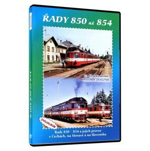 Historie železnic: LOKOMOTIVY ŘAD 850 až 854 (2 DVD)