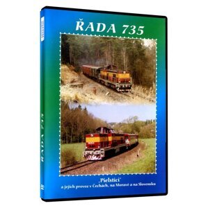 Historie železnic: LOKOMOTIVY ŘADY 735 (DVD)