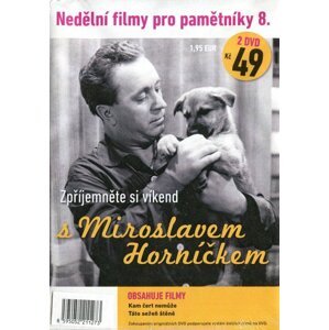 Nedělní filmy pro pamětníky 8: Miroslav Horníček (2 DVD) (papírový obal)