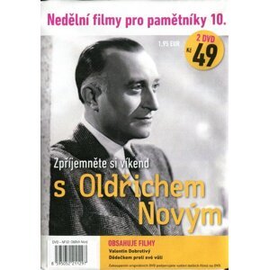 Nedělní filmy pro pamětníky 10: Oldřich Nový (2 DVD) (papírový obal)