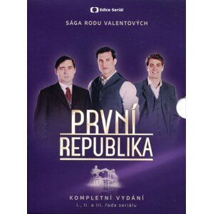 První republika 1-3. série (14 DVD) - seriál Česká televize
