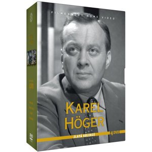 Karel Höger - Zlatá kolekce (4 DVD)