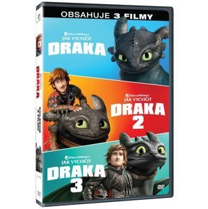 Jak vycvičit draka 1-3 - kolekce (3 DVD)