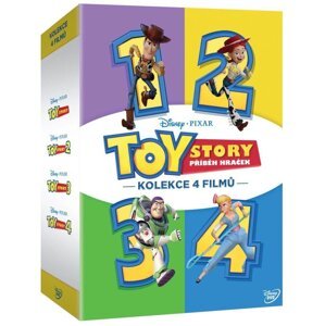 Toy Story: Příběh hraček kolekce 1-4 (4 DVD)