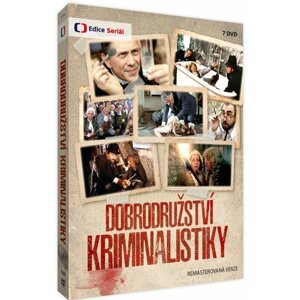 Dobrodružství kriminalistiky (7 DVD) - remasterovaná verze - seriál