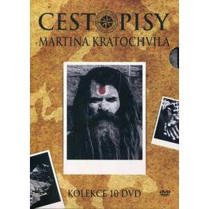 Cestopisy Martina Kratochvíla kolekce (10 DVD)