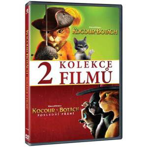 Kocour v botách 1-2 kolekce (2 DVD)