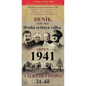 Deník 2. světové války (24. díl) - srpen 1941 (DVD) (papírový obal)