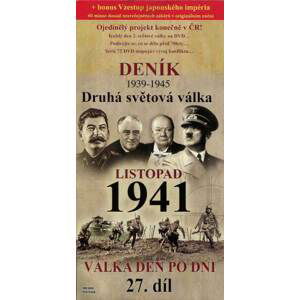 Deník 2. světové války (27. díl) - listopad 1941 (DVD) (papírový obal)