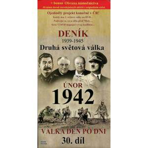 Deník 2. světové války (30. díl) - únor 1942 (DVD) (papírový obal)