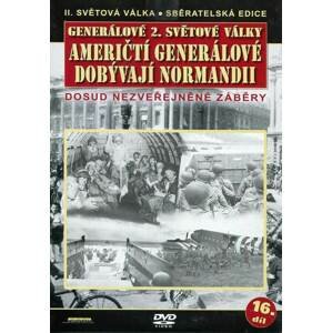 Generálové 2. světové války - Američtí generálové dobývají Normandii (DVD) (papírový obal)