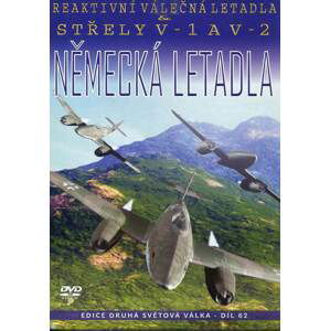 Německá letadla - Střely V-1 a V-2 (DVD) (papírový obal)