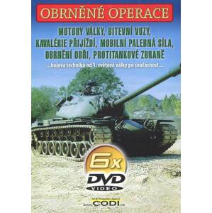 Obrněné operace kolekce (6 DVD) (papírový obal)