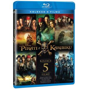 Piráti z Karibiku KOMPLET 1-5 (5 BLU-RAY)