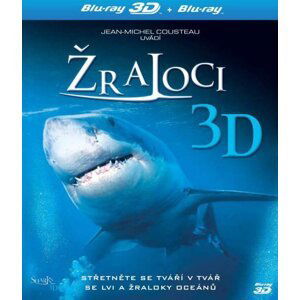 Žraloci 2D + 3D (BLU-RAY) - IMAX