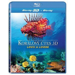 Korálový útes - Lovci a lovení (2D + 3D) (BLU-RAY)