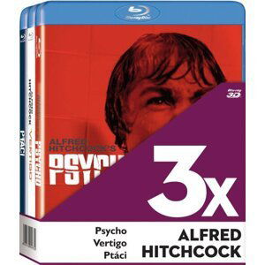 Alfred Hitchcock kolekce (3 BLU-RAY)