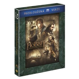 Hobit: Šmakova dračí poušť (3 BLU-RAY) - prodloužená verze