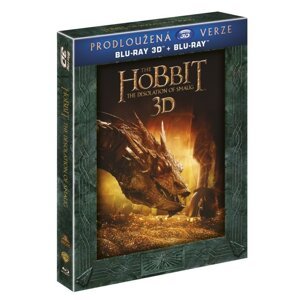 Hobit: Šmakova dračí poušť (2D+3D) (5 BLU-RAY) - prodloužená verze