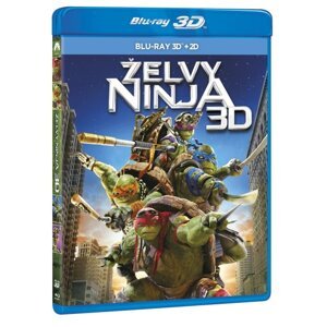 Želvy Ninja (2014) (2D+3D) (3D BLU-RAY+2D BLU-RAY)