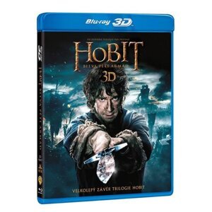 Hobit: Bitva pěti armád (2D+3D) (4 BLU-RAY)