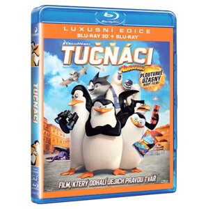 Tučňáci z Madagaskaru (2D + 3D) (2 BLU-RAY)