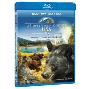 Světové přírodní dědictví: USA - Yellowstonský národní park (2D+3D) (BLU-RAY)