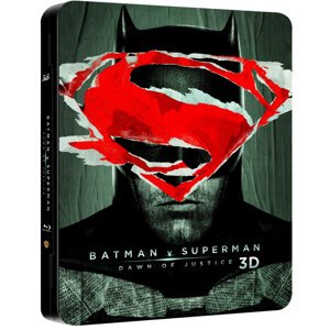 Batman vs. Superman: Úsvit spravedlnosti (2D+3D+2D prodloužená verze) (3xBLU-RAY) - FUTUREPAK